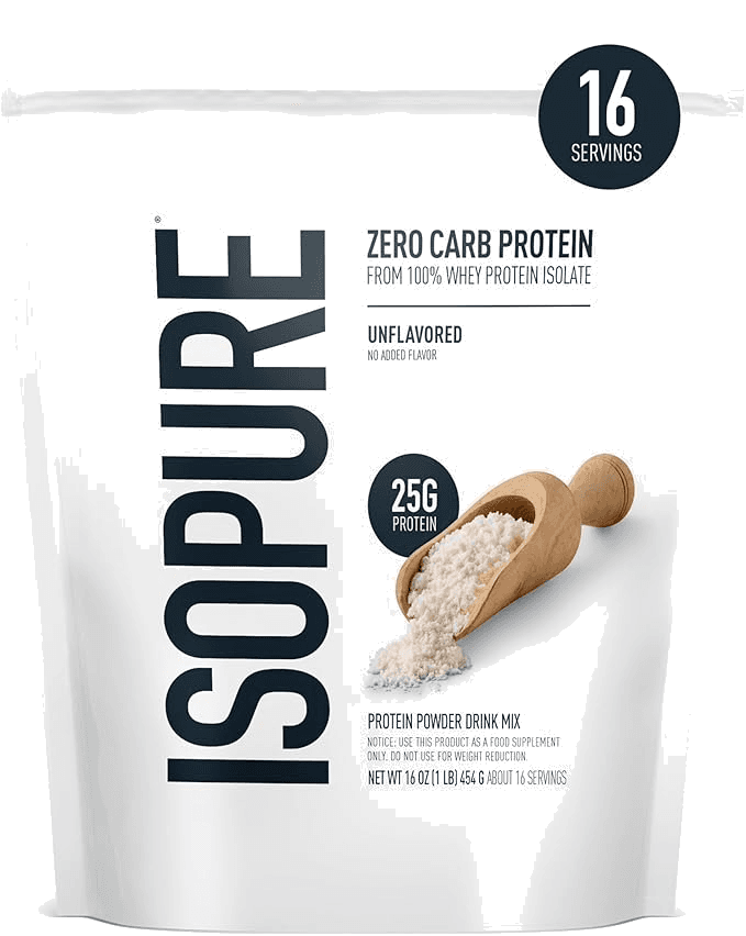 Isopure Zero Carb 100% Pure Whey Isolate Protein Powder product image
