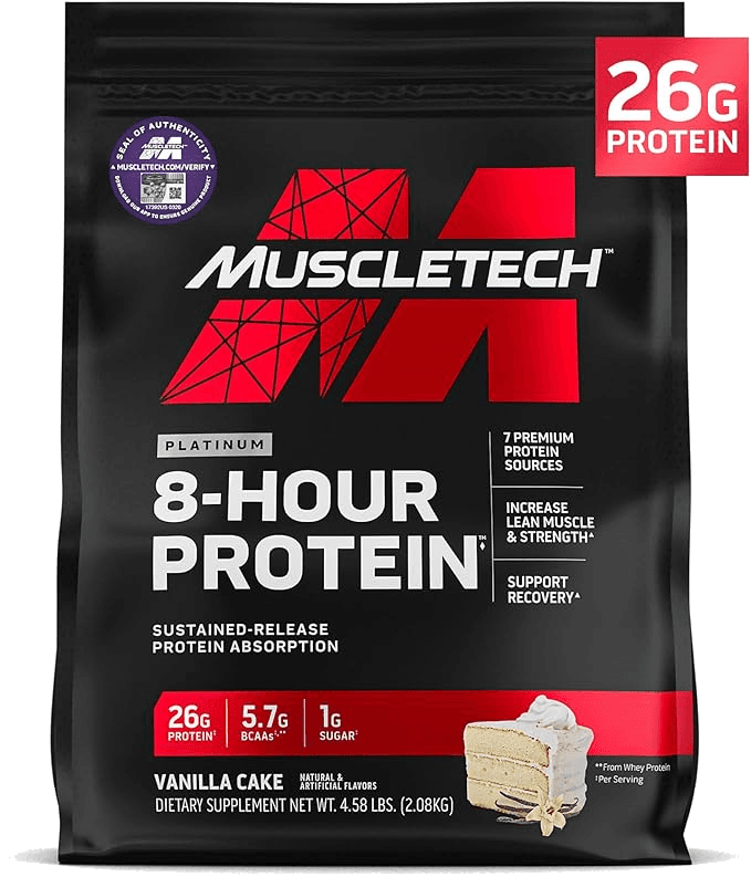MuscleTech Platinum 8-Hour Protein Powder product image