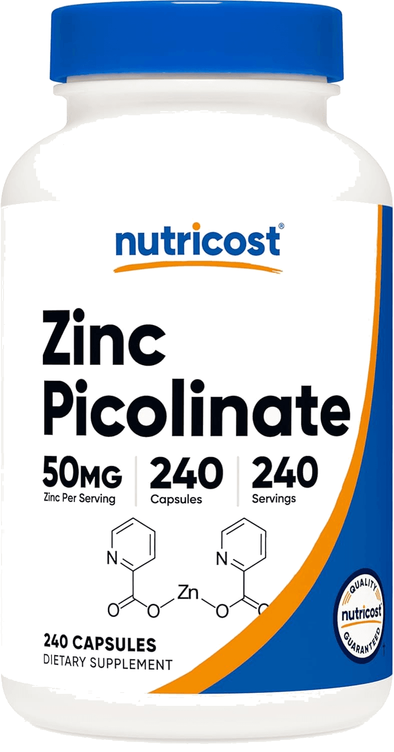 Nutricost Zinc Picolinate 50mg product image