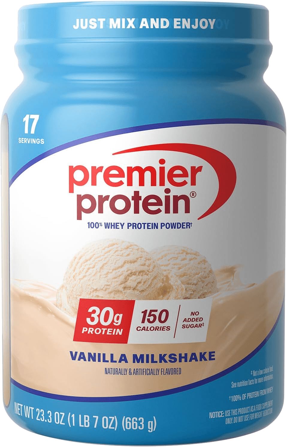 Premier Protein Powder, Vanilla Milkshake product image