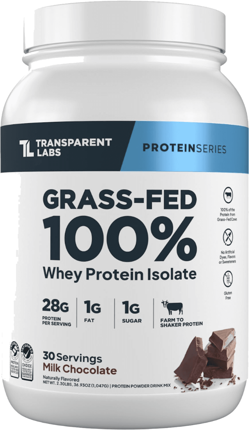 Transparent Labs Grass-Fed Whey Protein Isolate product image