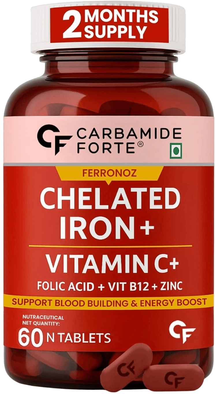 Carbamide Forte Chelated Iron Supplement with Folic Acid product image