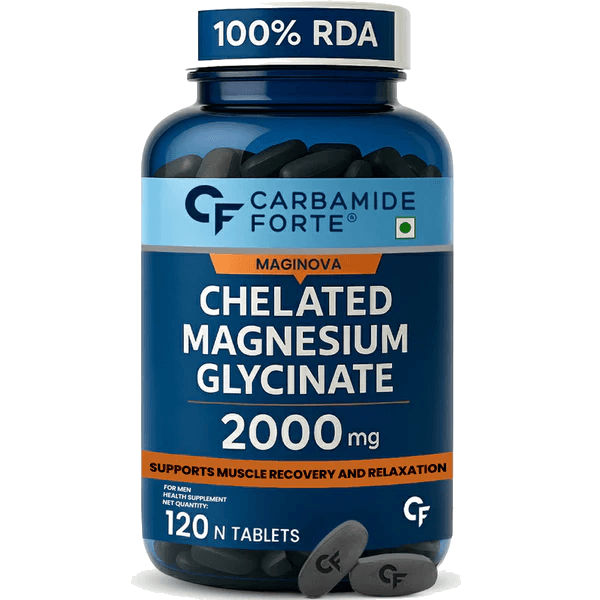 Carbamide Forte Chelated Magnesium Glycinate Supplement 2000mg product image