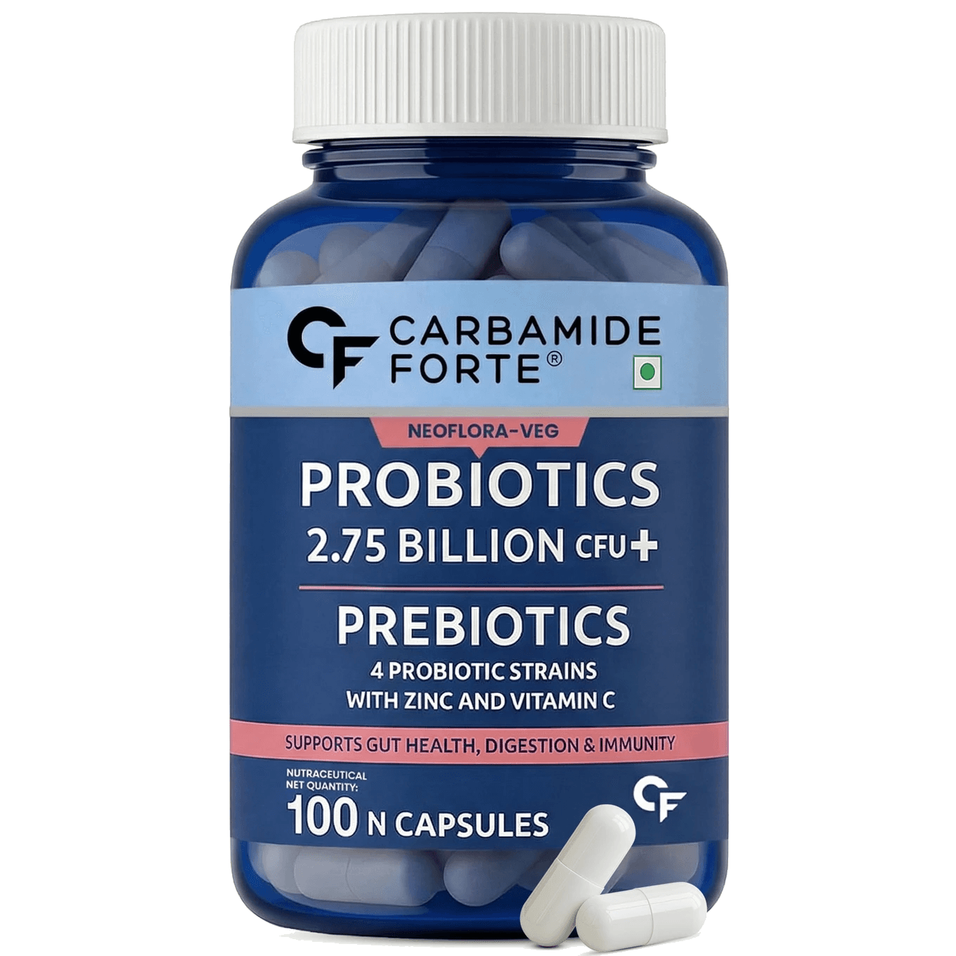 Carbamide Forte Probiotics Supplement 50 Billion CFU product image