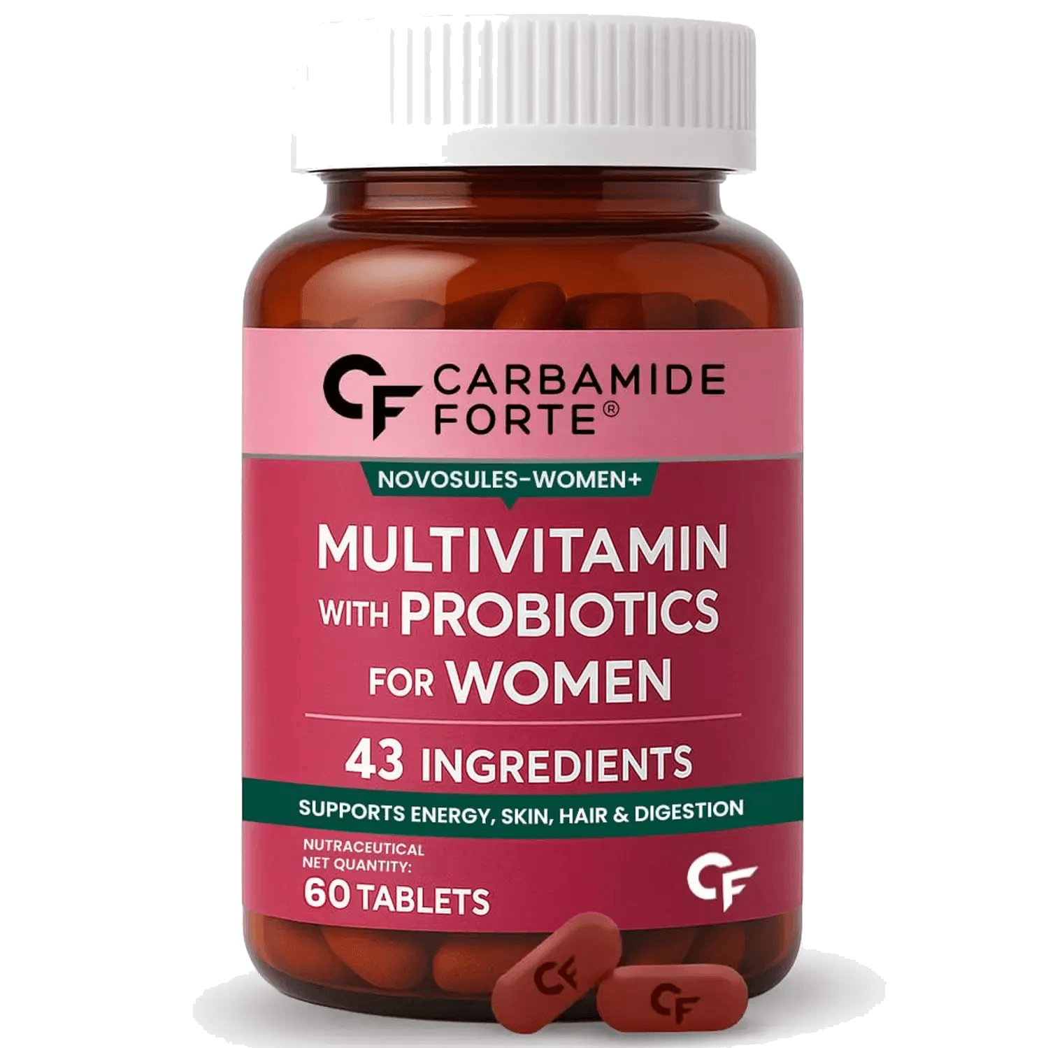 Carbamide Forte Women’s Probiotics Supplement 60 Billion CFU product image