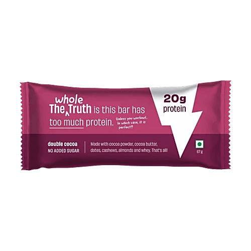 The Whole Truth High Protein Double Cocoa 20g Protein Bar product image