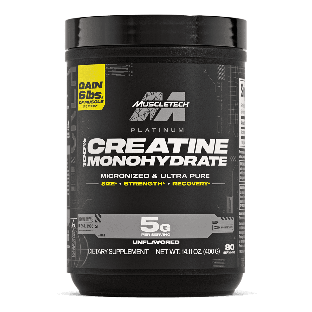 MuscleTech Platinum Creatine Monohydrate Powder product image